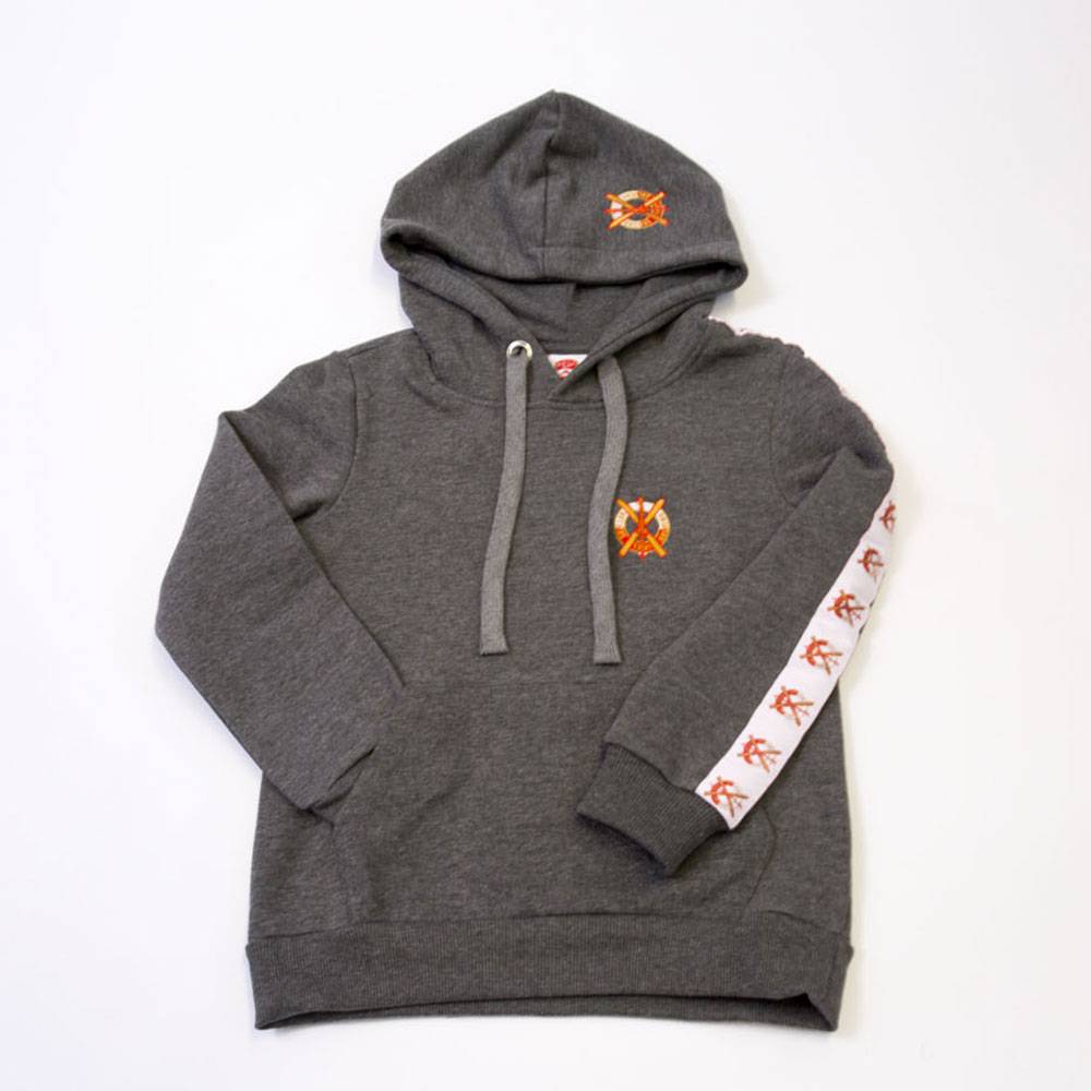 Seeathoodie with white woven SCA Logo