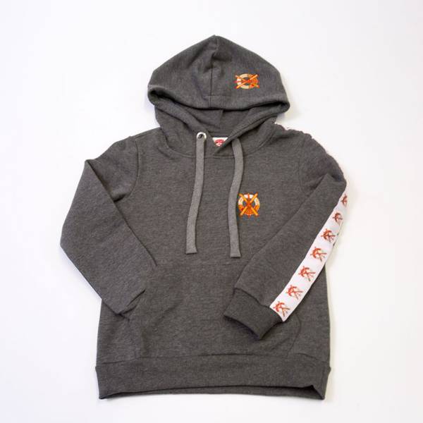 Seeathoodie with white woven SCA Logo