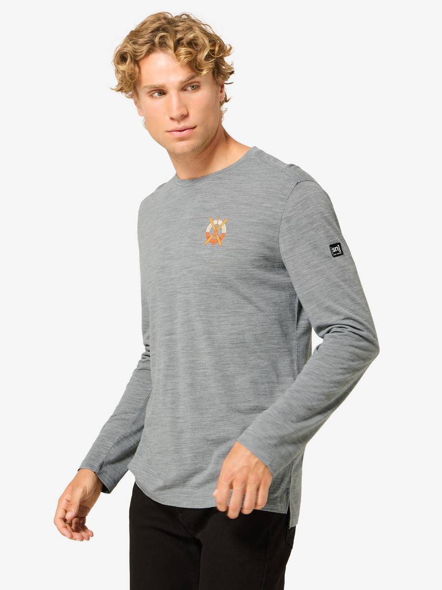 Base Tee Long Merino SN Herren