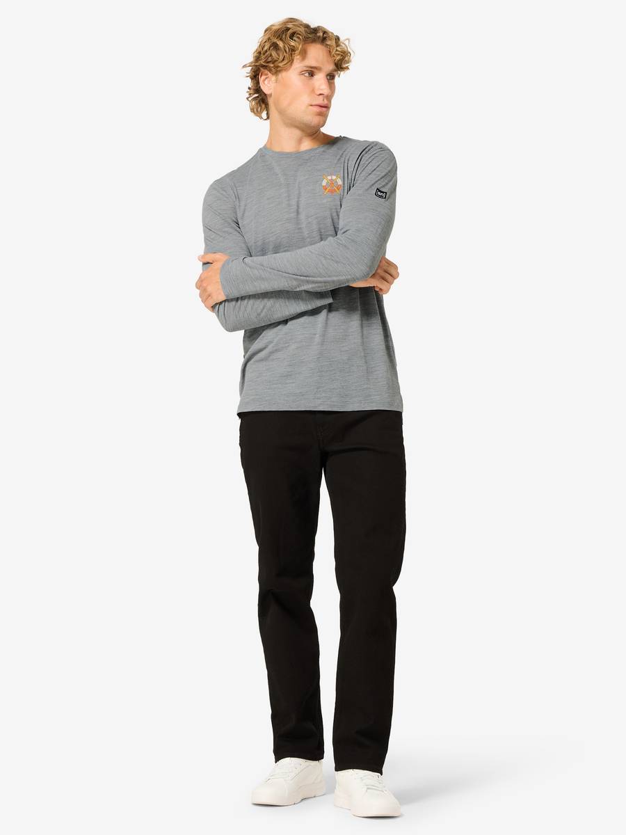 Base Tee Long Merino SN Herren