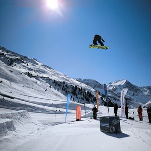 Finale beim FIS Freestyle Big Air Europa Cup